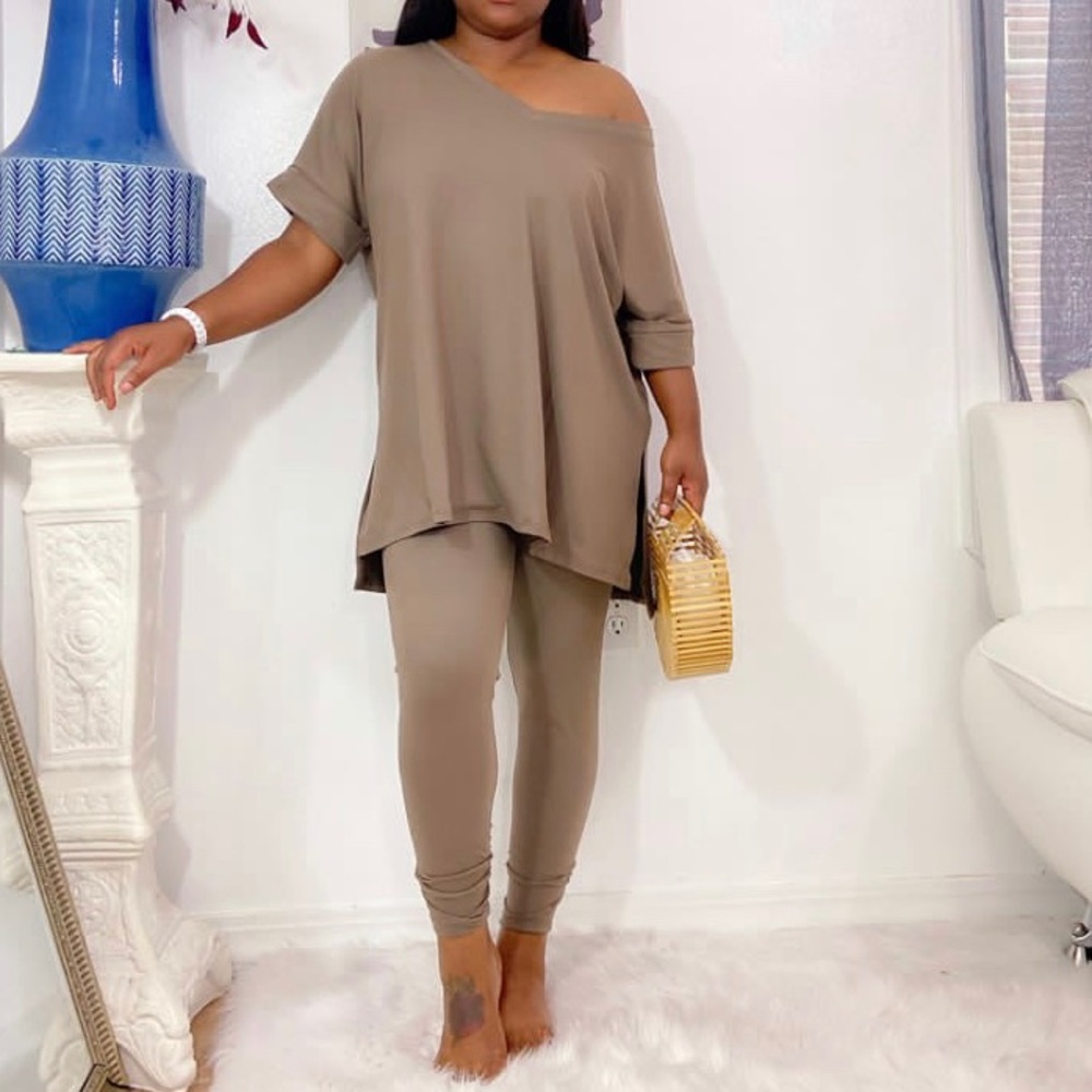 Mocha set plus size